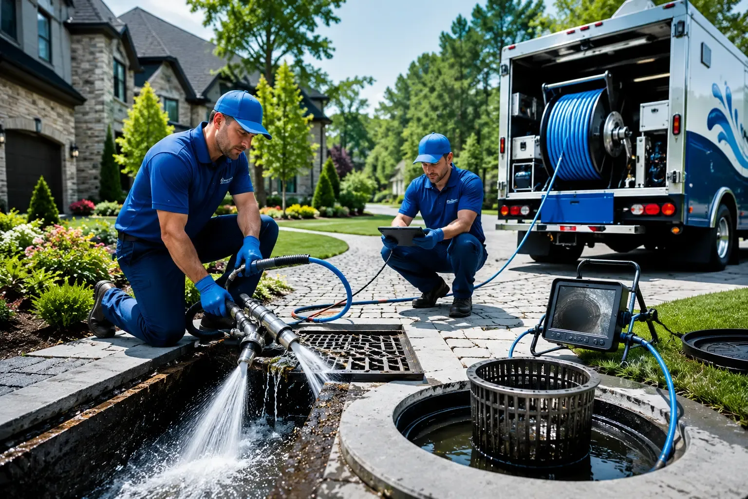 Local outdoor drain cleaning professionals in Paxton, MA